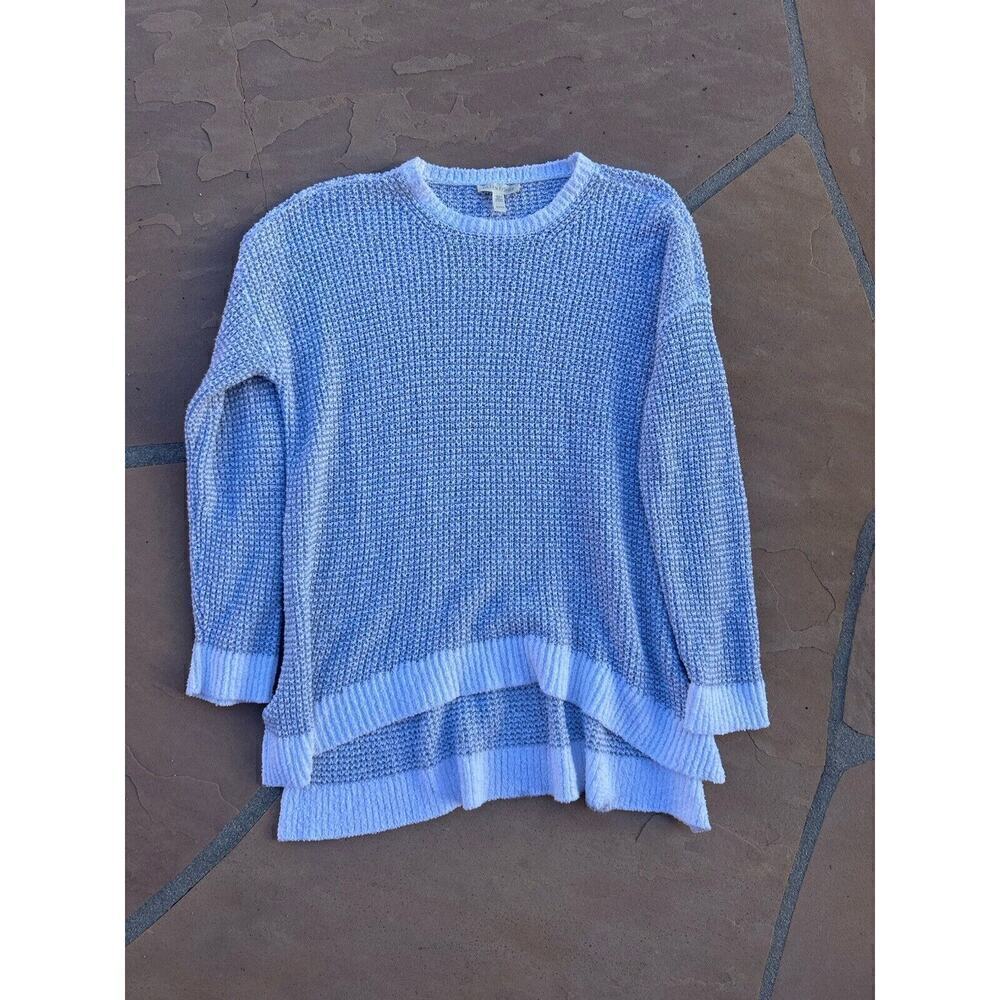 Eileen Fisher Women's Oversize Pullover Knit Sweater Long Sleeve Grey Size XS